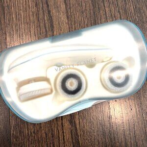Vanity Planet - Facial Cleansing Spin Brush Set with 3 Exfoliating Brushes